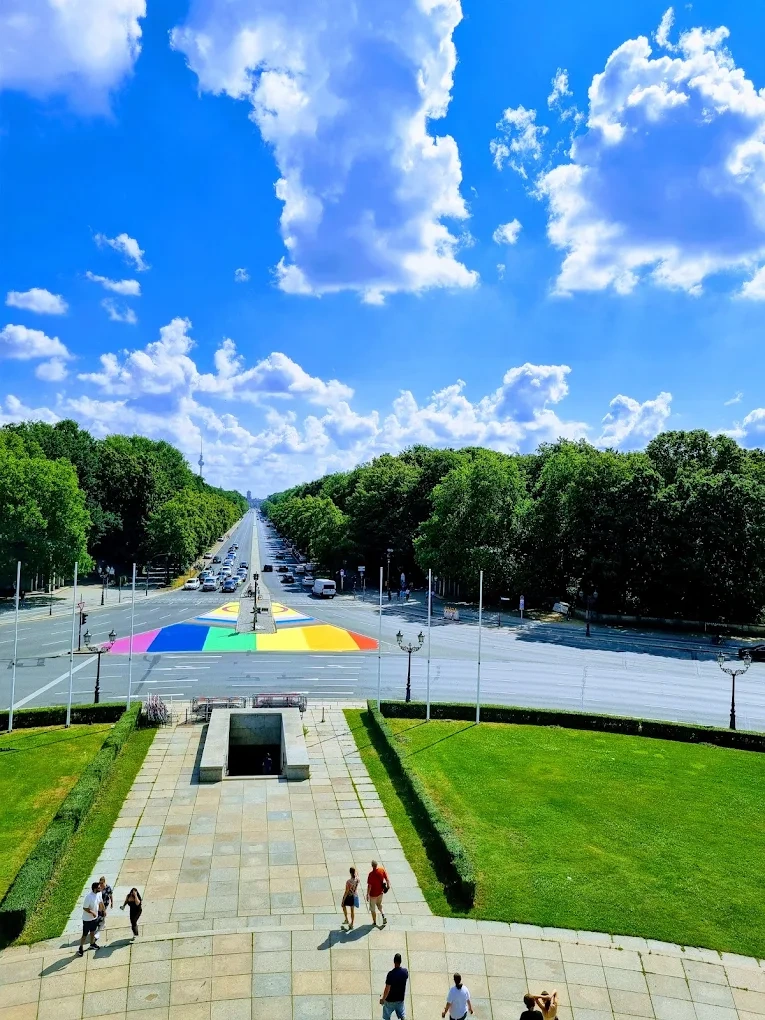 Tiergarten Park and the Victory Column