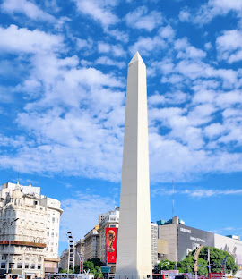 The Obelisk of Buenos Aires