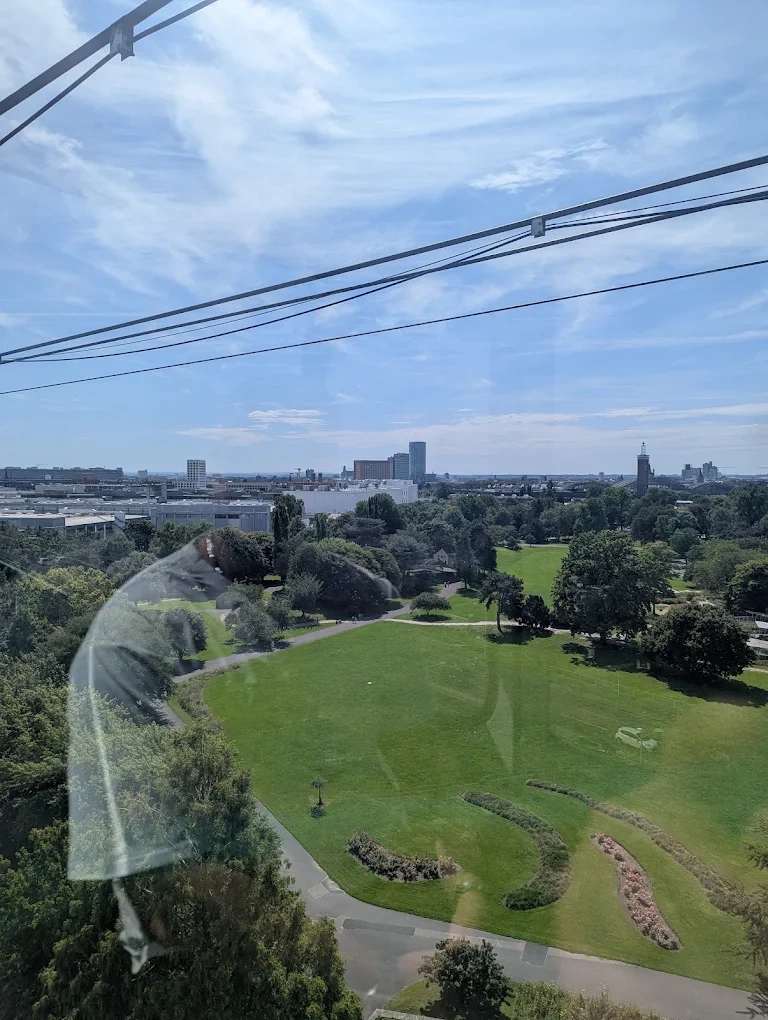 Rhine Park and Cable Car (Kölner Seilbahn)