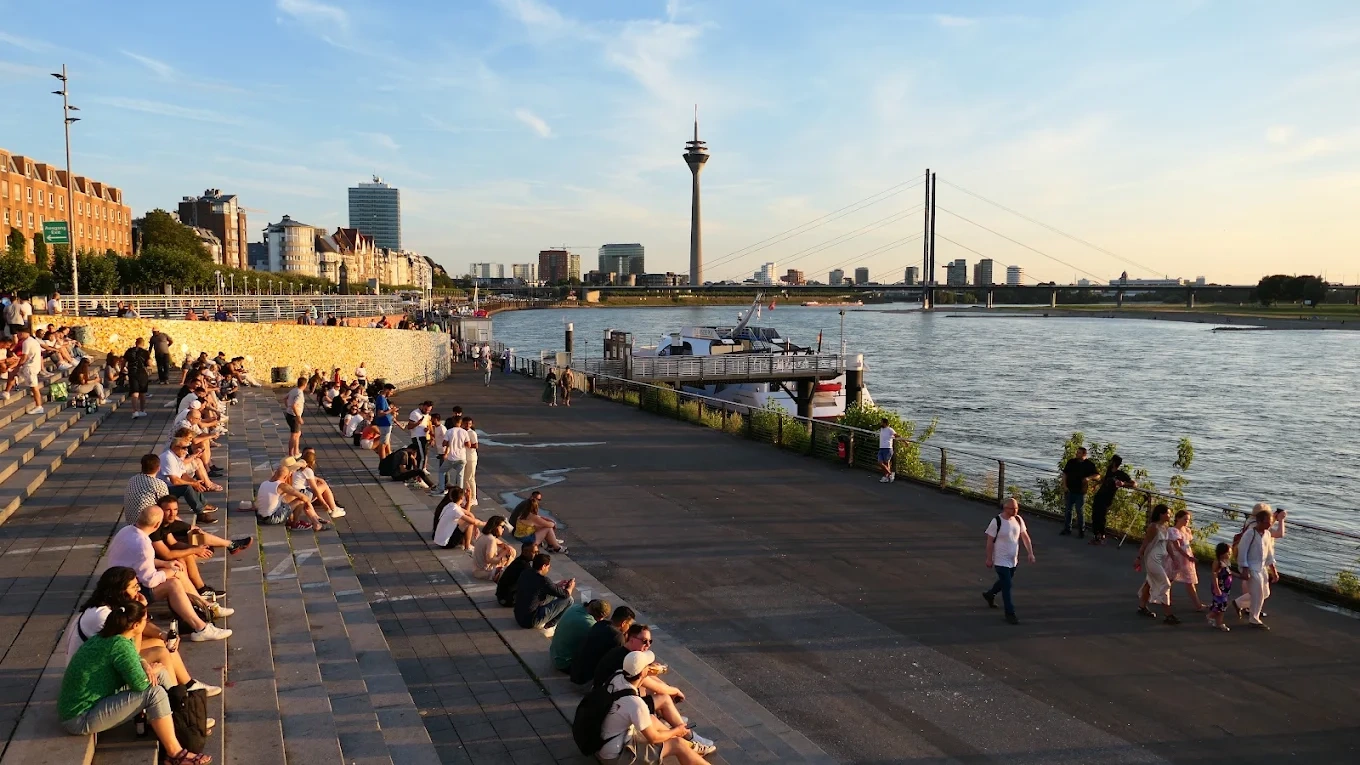 Rhine Embankment Promenade