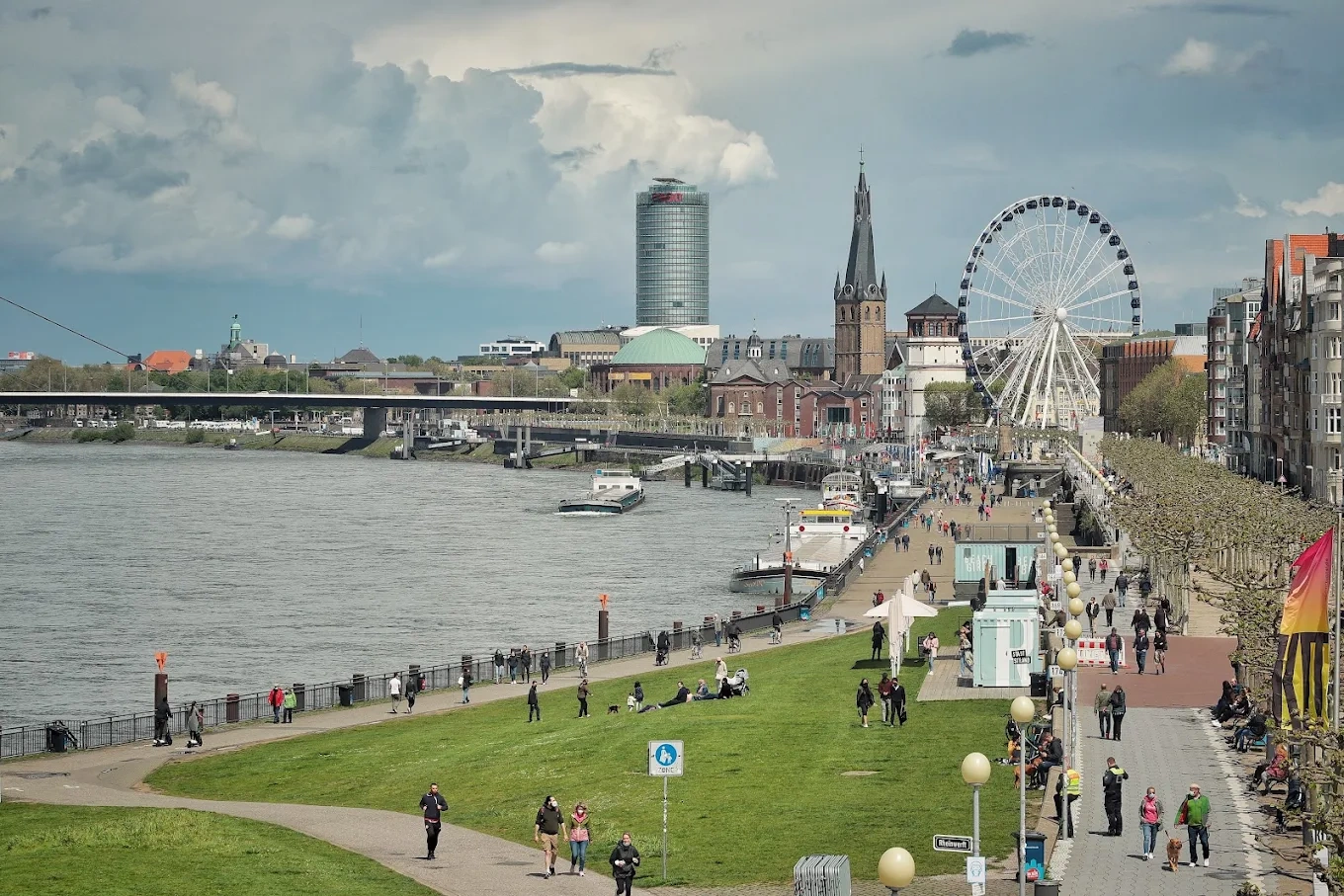 Rhine Embankment Promenade