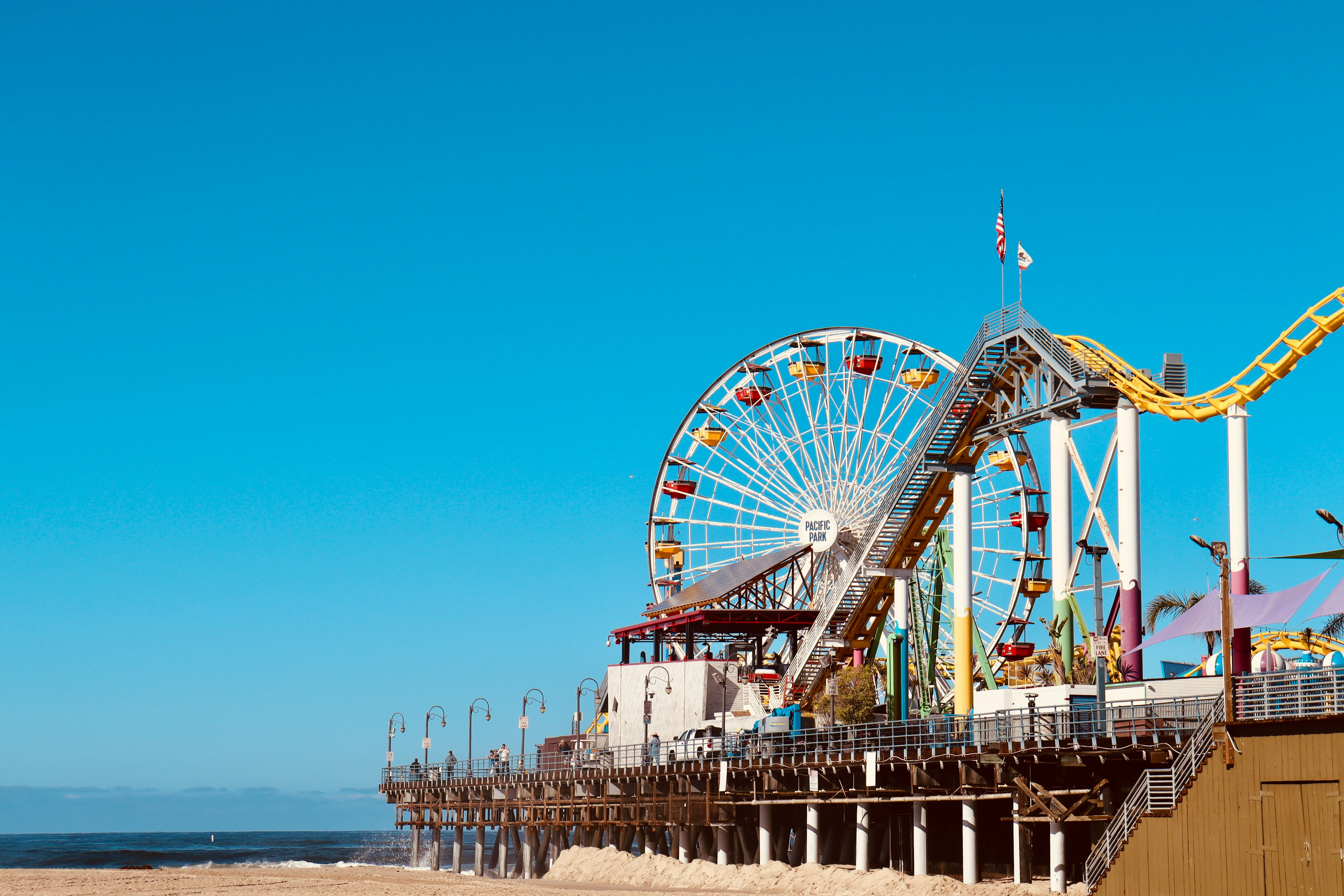 Santa Monica Pier and Beach