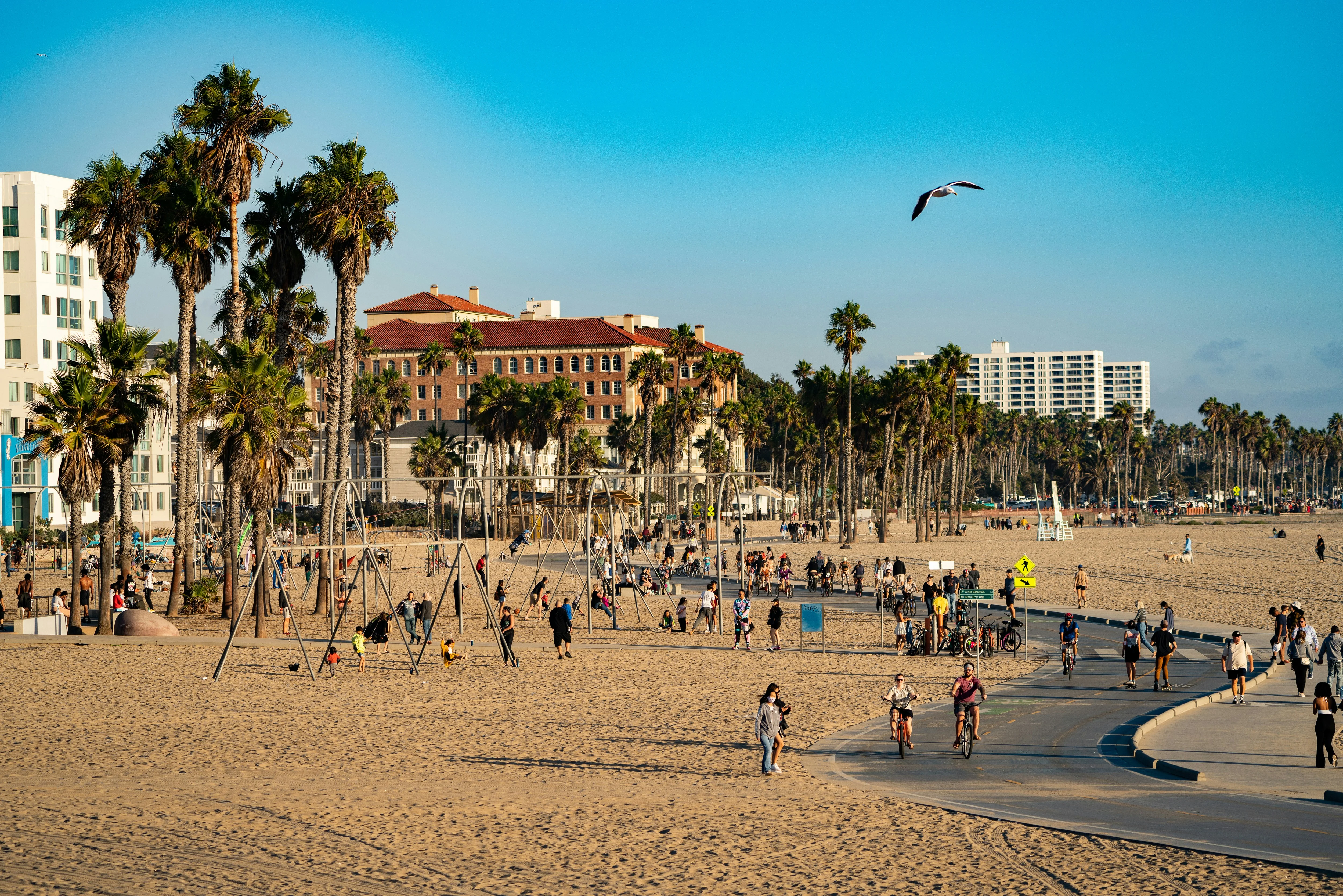 Santa Monica Pier and Beach