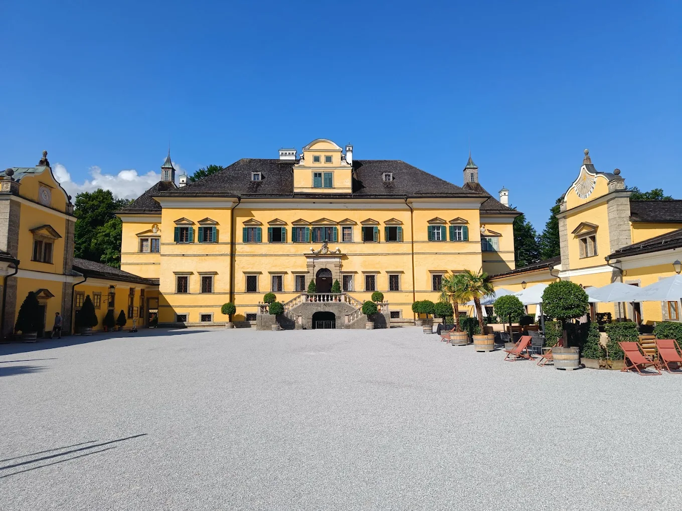 Hellbrunn Palace and the Trick Fountains