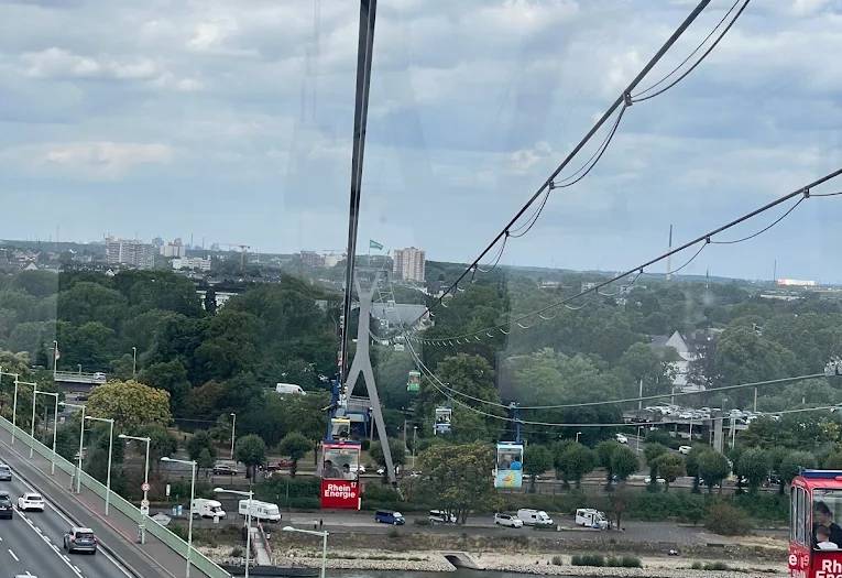 Rhine Park and Cable Car (Kölner Seilbahn)