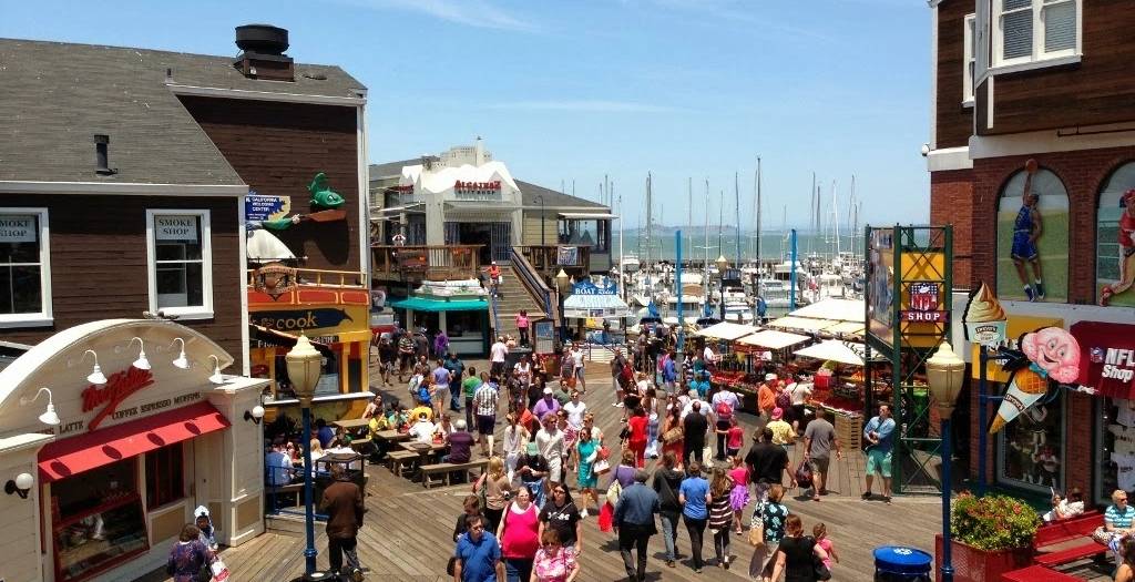 Fisherman's Wharf i Pier 39